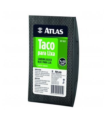 TACO PARA LIXA DE BORRACHA 70x130